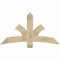 Ekena Millwork Davenport Rough Sawn Timber Gable Bracket, Douglas Fir, 60"W x 32"H x 2"D x 6"F, 13/12 Pitch GBW060X32X0206DAV00RDF - alternate 1